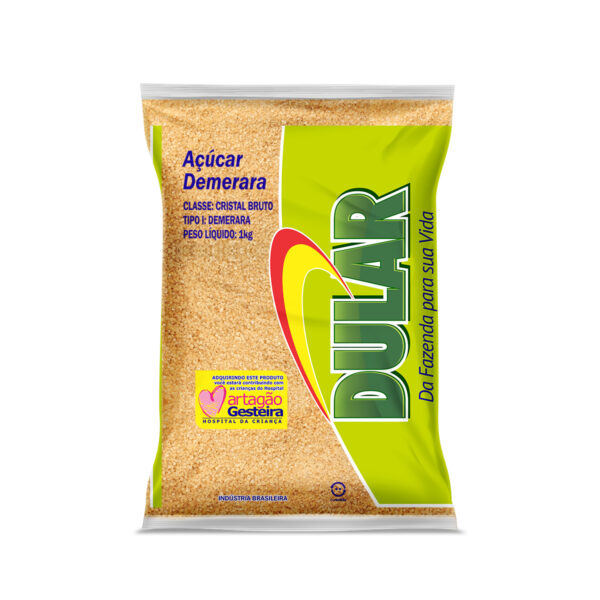 Açúcar Demerara Dular 1kg