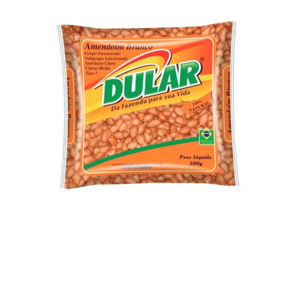 Amendoim Branco Dular 500g